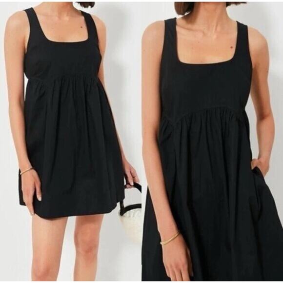 TUCKERNUCK Pomander Place Black Sleeveless Porto Dress NWT Size Medium - Picture 1 of 15